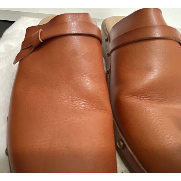 Time and True Women's Brown Clog Block Heel Memory Foam Size 8 Pre-Owned - Picture 7 of 7